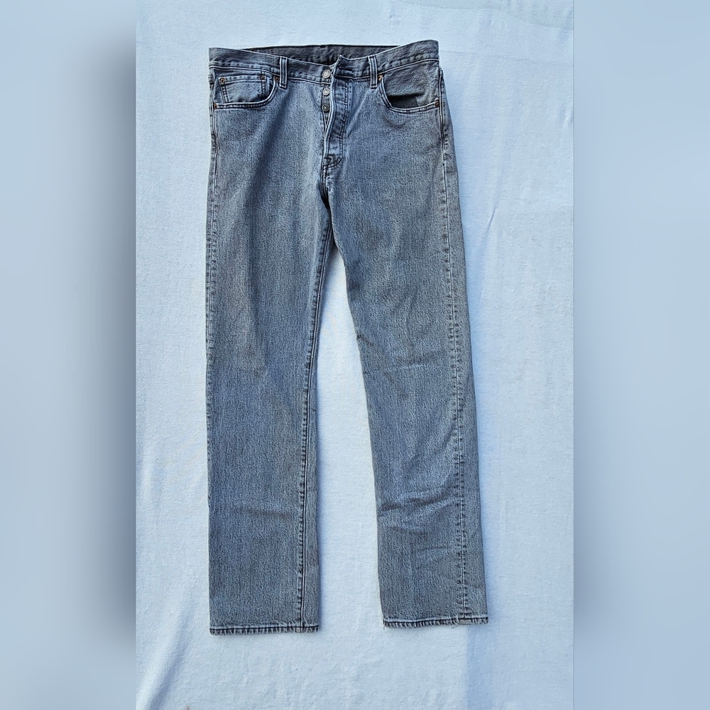 Levi's Men's Straight Jeans in Slate Gray